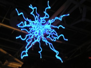 Chihuly Neon Chandelier 